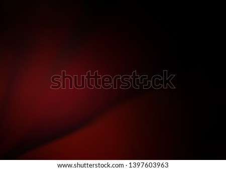 Dark Red vector blurred bright pattern. An elegant bright illustration with gradient. The template can be used for your brand book.