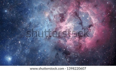 Cosmic art, beautiful science fiction wallpaper with endless deep space. Elements of this image furnished by NASA