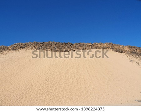 Arabian desert in Egypt Hurghada