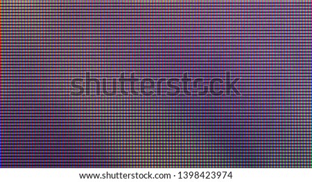 Extreme closeup of LED IPS panel pixels
