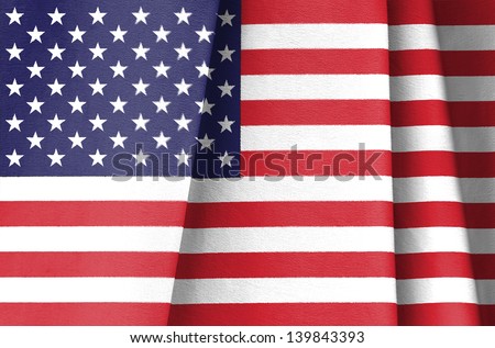 Fabric Flag of United States of America