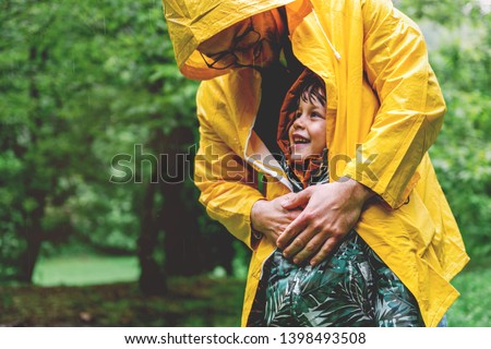 Great time on rainy day with my Dad Royalty-Free Stock Photo #1398493508