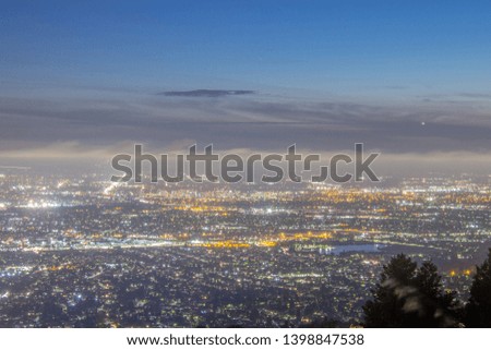 San Jose Skyline at Night