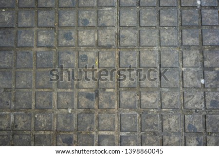 a photo of a old dirty floor