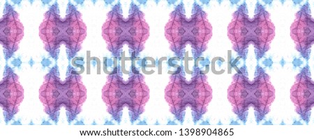 Tie dye boho fabric. Indigo, purple, pink geometric texture. Dirty art seamless wallpaper. Hippie style. Colorful ink textured background. Boho seamless pattern. Colorful batik wallpaper.
