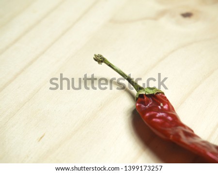 CHILI PEPPER Wood Texture natural