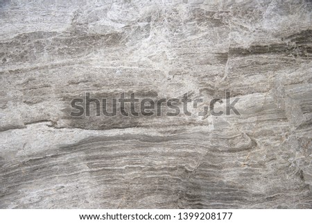 Marble slabs have natural patterns.