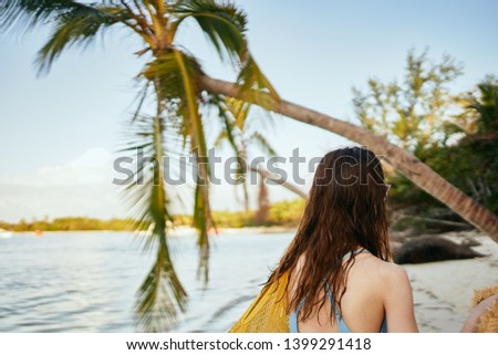   woman on the beach summer tan sun ocean                             