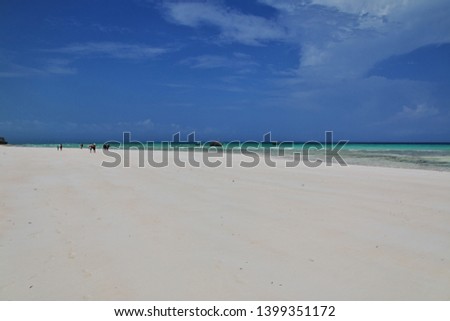 Nungwi is the beach of Zanzibar, Tanzania