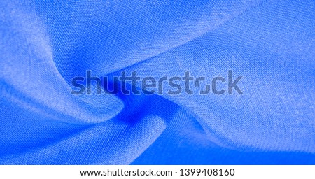 texture, background, pattern, cyan blue, silk fabric This very lightweight artificial silk fabric has a pleasant sheen. Perfect for adding elegance to your internet decor projects.