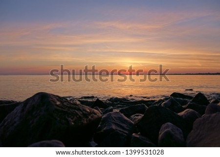 Lake Erie Spring Morning sunrise