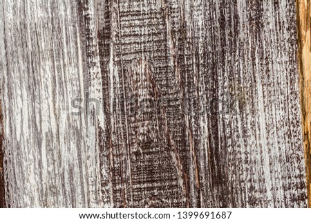 Antique and weathered gray black wood wall vintage retro style background and texture.