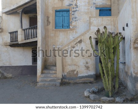 Tabernas. Western village in desert of Almeria, Andalucia -Spain
