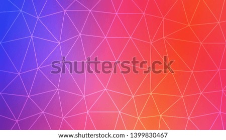 Low poly layout. For your wallpaper, advert, banner, poster. Vector illustration. Creative gradient color. 