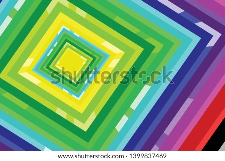 Colorful background with many geometries