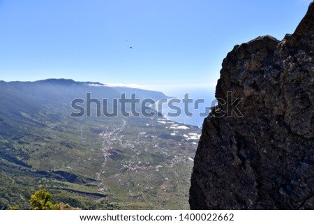 Landscape in the island of El Hierro, Canary Islands