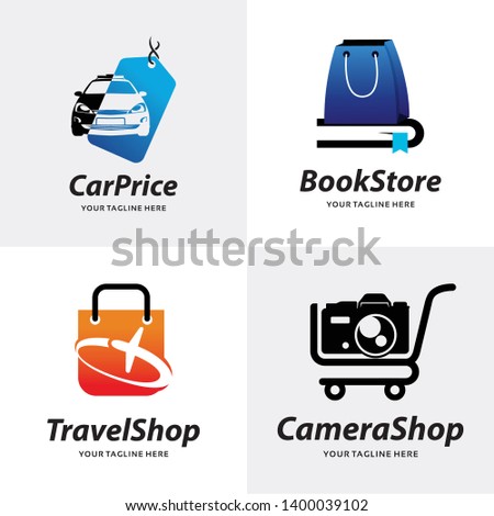 Collection of Shop Logo Design Template
