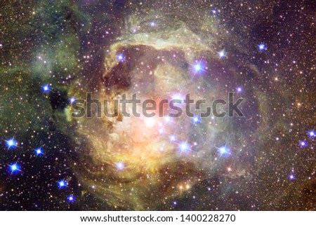 Galaxy in outer space, beauty of universe. Elements of this image furnished by NASA.