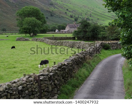 View of Wasdale Head, Seascale, England Lake District.
