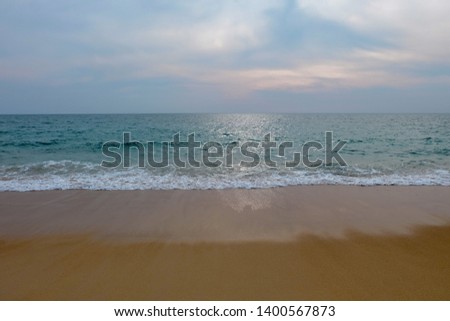 Picture of a beautiful beach in phuket