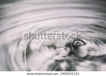 close up shot of mineral water droplet