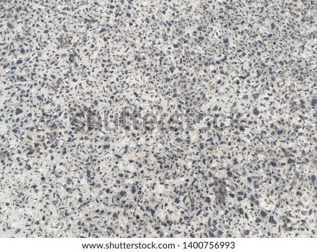 Small stone cement floor background and texture