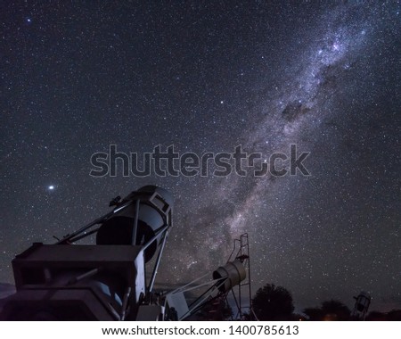 San pedro de Atacama in Chile is the driest place on earth and thus, the perfect place to shot the stars and the milkyway. 