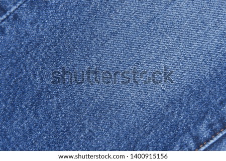 Blue denim jeans texture background
