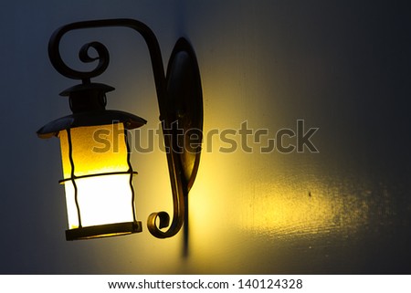vintage wall lamp 