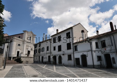 Capracotta, Isernia, Molise.  It is an Italian town of 871 inhabitants in the province of Isernia, in Molise.  It is located at 1,421 meters above sea level.