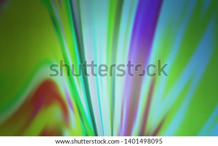 Light Blue, Green vector glossy abstract background. Glitter abstract illustration with gradient design. Background for a cell phone.