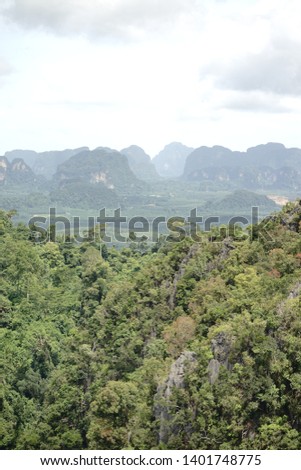 Landscape photography of mountains in Thailand