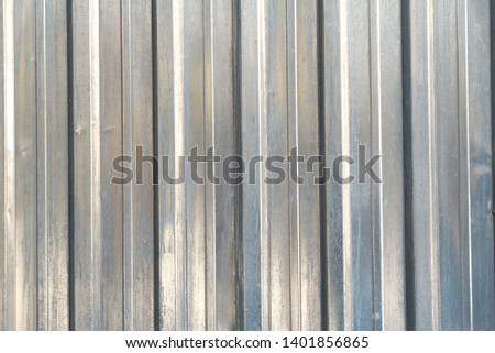 Old zinc texture background on galvanized metal surface