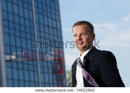 businessman in the car