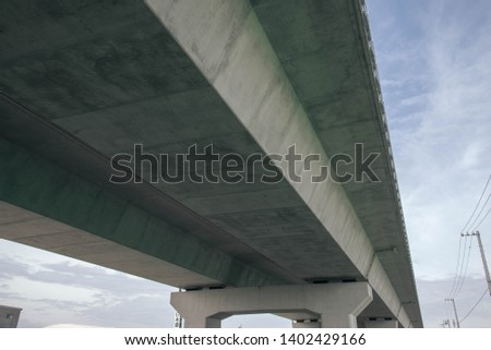 Very busy expressway of japan. Royalty-Free Stock Photo #1402429166