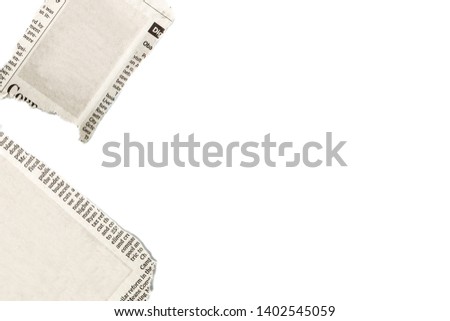 Newspaper backdrop texture, business background