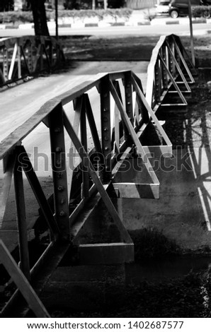 Black and White River Steel bridge