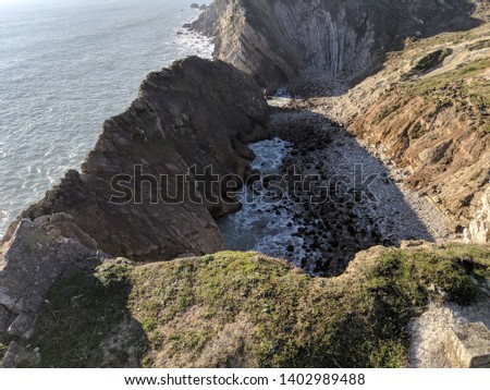 Photo of Lulworth Cove area in Weymouth England