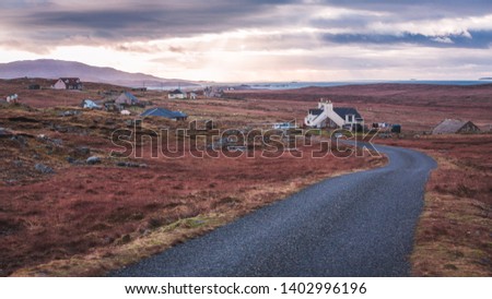 Outer Hebrides Scotland Rural Life Royalty-Free Stock Photo #1402996196