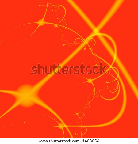 Yellow-red Background illustration