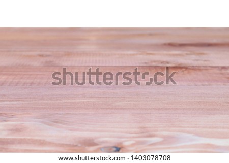 Background of tinted wood isolated on white background. Blank for design.