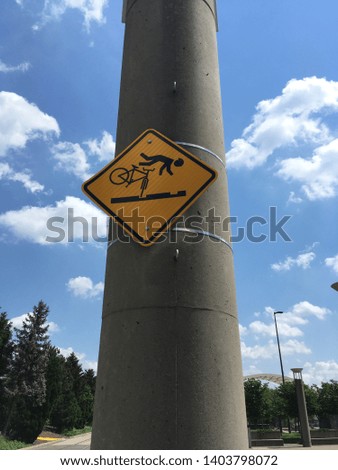 Watch out or you will flip your bike