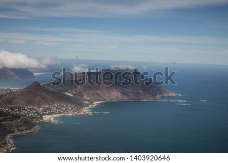aerial photos of south africa near cape town