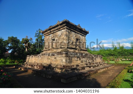 Tidar temple at Malang east java Indonesia Royalty-Free Stock Photo #1404031196