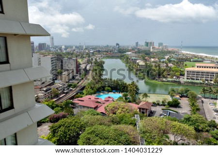 City view of Colombo, Sri Lanka