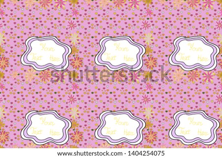 Raster illustration. Hand drawn letters. Background for textile, fabric, print and invitation. Seamless pattern. Pink, white and neutral colors. Graffiti design.
