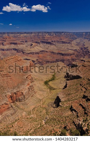 Photography of Grand Canyon from South Rim at Arizona USA