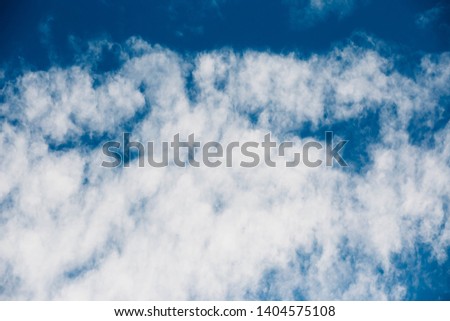 clouds texture on blue sky background