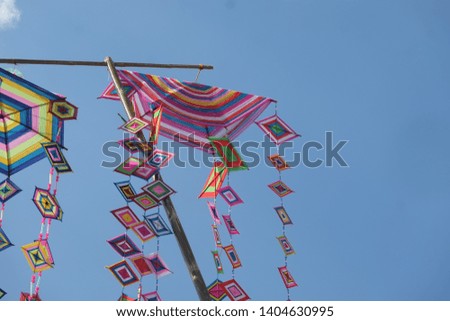 The colors of the sea flag
Kalasin province, Thailand
