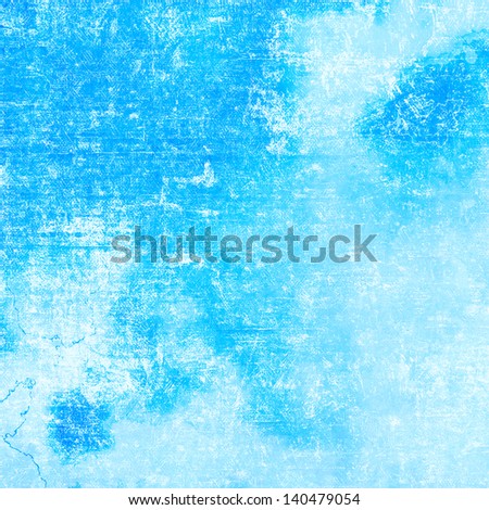 Grunge blue background with space for your text or image
